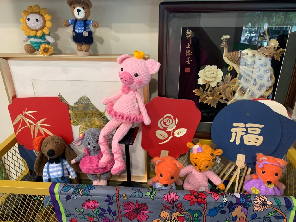 Charity project dolls, made by autistic children